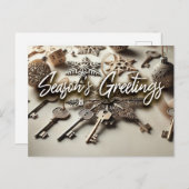 Onroerend goed Briefkaart - Seizoensgroet (Voorkant / Achterkant)