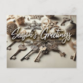 Onroerend goed Briefkaart - Seizoensgroet (Voorkant)