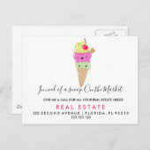 onroerend goed Chill referals Aankondiging Briefka (Voorkant / Achterkant)