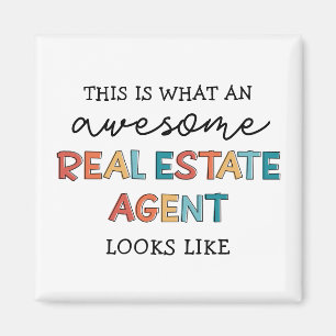 Onroerend goed Geweldige realtor Gifts Magneet