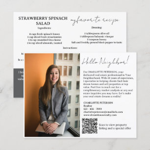 Onroerend Goed Intro met recept Briefkaart