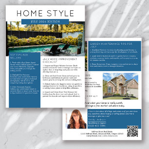 Onroerend goed juli Nieuwsbrief Promotionele landb Flyer