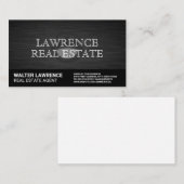 Onroerend goed Logo | Executive Slank Professional Visitekaartje (Voorkant / Achterkant)