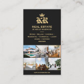 Onroerend goed makelaar Hypotheek Makelaar Elegant Visitekaartje (Voorkant)