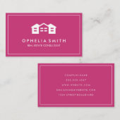 Onroerend goed | makelaarskantoor visitekaartje (Voorkant / Achterkant)