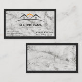 Onroerend goed | Marble Rock Visitekaartje (Voorkant / Achterkant)