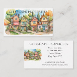 Onroerend goed Nieuwbouw en verkoop van woningen Visitekaartje