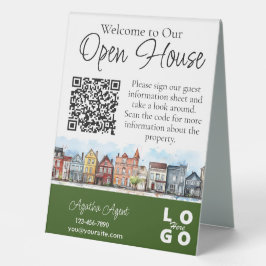 Onroerend goed Open Huis Groen Dubbelzijdig