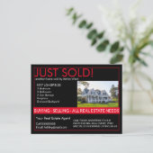 Onroerend goed Problemen bij het verkopen van je h Briefkaart (Staand voorkant)