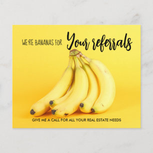 onroerend goed Referenties fruit Bananen Aankondig Flyer