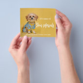 onroerend goed Referentieverwijzing van honden Ban Flyer (Hand)