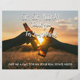 onroerend goed sip sip hooray verwijzingen Aankond Flyer