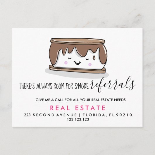 onroerend goed S'MORE verwijzingen Aankondiging Br (Voorkant)