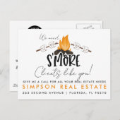 onroerend goed SMORE verwijzingen Aankondiging Bri (Voorkant / Achterkant)