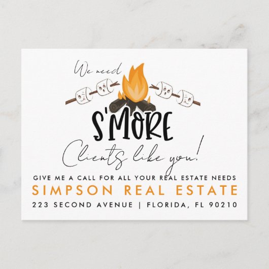 onroerend goed SMORE verwijzingen Aankondiging Bri (Voorkant)