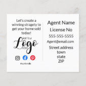 onroerend goed SMORE verwijzingen Aankondiging Bri Flyer (Achterkant)