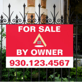 Onroerend goed te koop door eigenaar spandoek