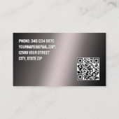 Onroerend goed Wij kopen huizen QR Visitekaartje (Achterkant)