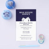 Onroerend goed wit blauw flyer (Enkel)