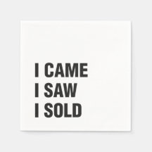 Onroerend goed Witte Standaard Cocktail Papieren s