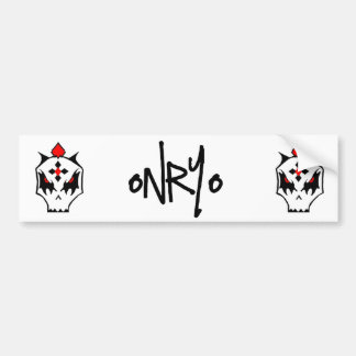 ONRYO BUMPERSTICKER