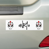ONRYO BUMPERSTICKER (Op auto)