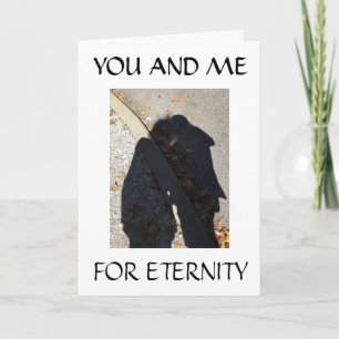 ONS 1e JUBILEUM WENS VOOR MIJN LIEFDE (SCHADUWEN) Kaart
