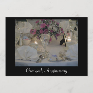 Ons 40e Jubileum Kaart