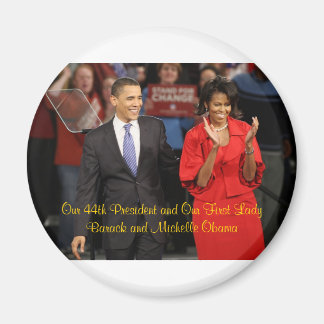 Ons 44e President en Onze First Lady Magneet