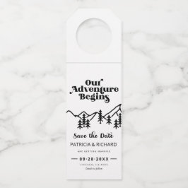 Ons avontuur begint buitenshuis met bruiloft en be flessenhanger