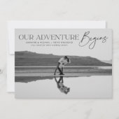 Ons avontuur begint de aankondiging van het Foto V (Voorkant)