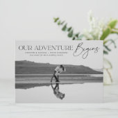 Ons avontuur begint de aankondiging van het Foto V (Staand voorkant)