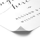 Ons avontuur begint hier met het script Wedding Si Poster (Hoek)