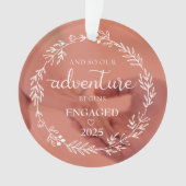 Ons avontuur begint in 2025 ornament (voorkant)