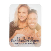 Ons avontuur begint te trouwen en bespaart de datu magneet (Verticaal)