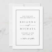 Ons avontuur begint | Weddenfoto Save The Date (Achterkant)