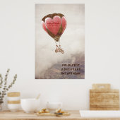 Ons avontuur is pas begonnen poster (Keuken)