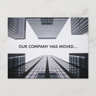 Ons bedrijf heeft de verandering van het bedrijfsa aankondigingskaart