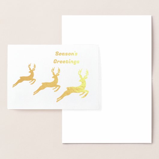 Ons een sprong uit 2020! folie kaarten (Display)