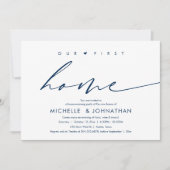 Ons eerste huis, Housewarming feestviering Kaart (Voorkant)