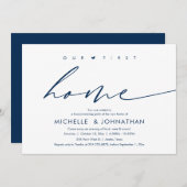 Ons eerste huis, Housewarming feestviering Kaart (Voorkant / Achterkant)