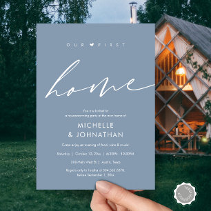 Ons eerste huis, Housewarming feestviering Kaart