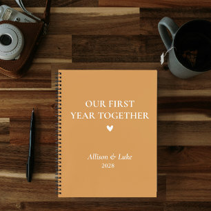 Ons Eerste Jaar Samen, Verlovingsdagboek Cadeau Notitieboek