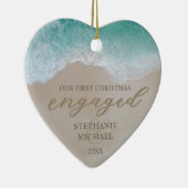 Ons eerste kerstcadeautje met keramisch keramisch  ornament (Rechts)