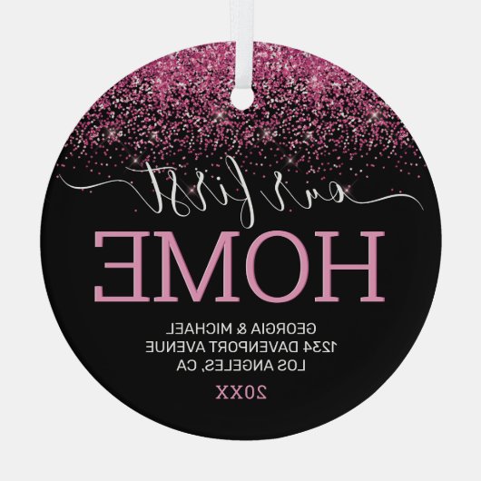 Ons eerste kerstcadeautje Ornament (Achterkant)