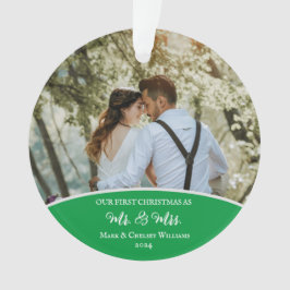 Ons eerste kerstfeest als de heer en mevrouw Ornam Ornament