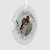 Ons eerste kerstfeest als Ornament van de heer & m (voorkant)