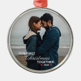 Ons eerste kerstfeest samen - Foto - Keramisch Ornament