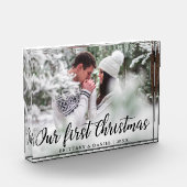 Ons eerste kerstpaar fotoblokken (Links)