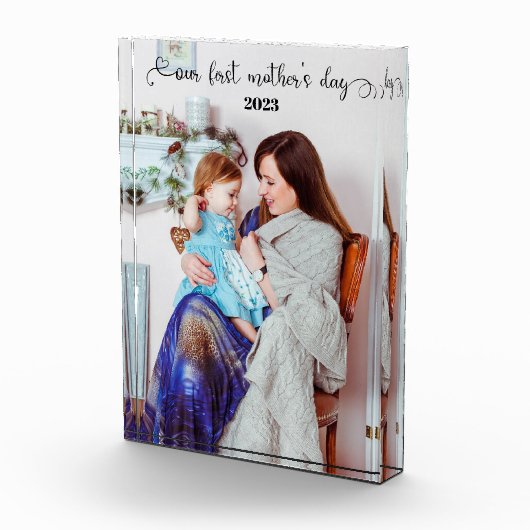 Ons eerste Moederdag-fotoblok Fotoblokken (Rechts)